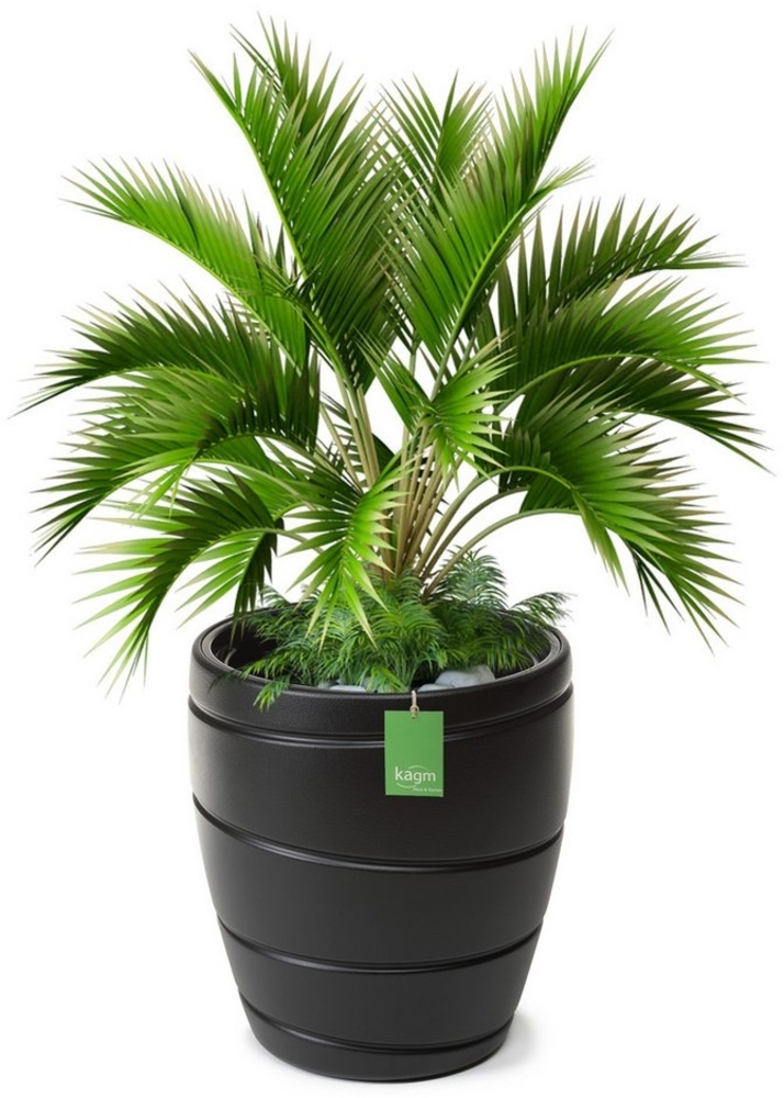 KAGM Pflanzkübel Blumenkübel Pflanzgefäß Innen & Außen versch. Größen und Farben (inkl. Pflanzeinsatz) Bild 1