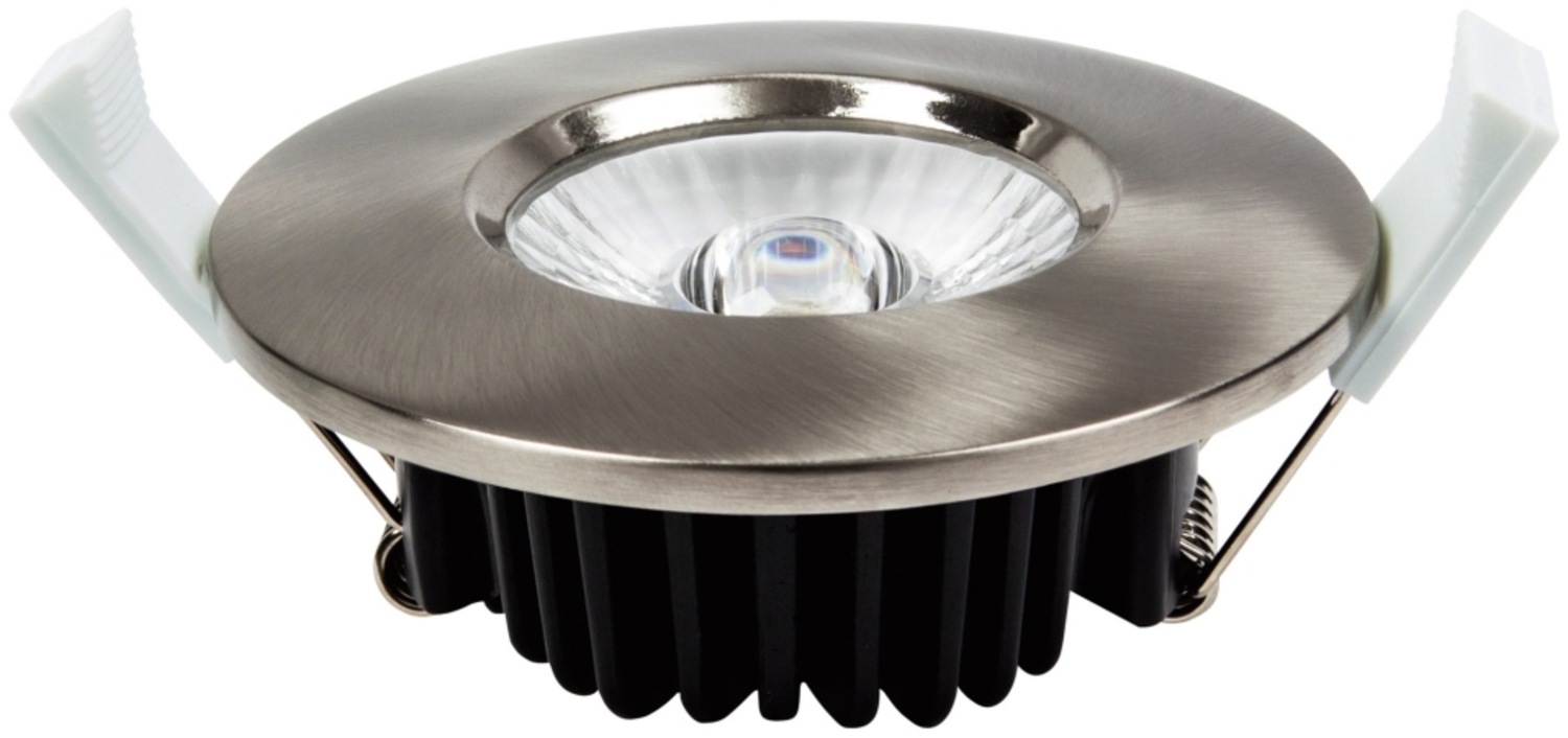 Ledxon 7008105 EDOS 6W 620lm 3000K 40° Nickel LED-Einbauleuchte LB23 Bild 1