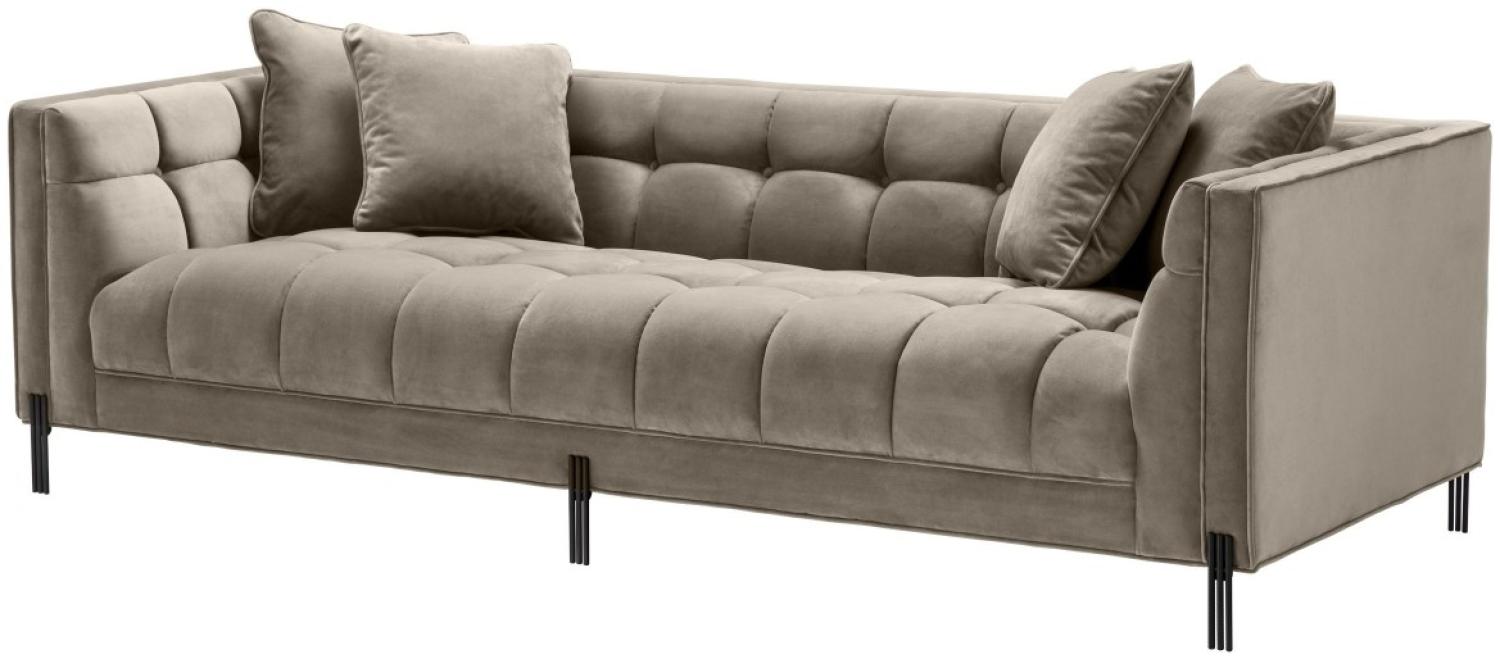 EICHHOLTZ Sofa Sienna Savona Greige Bild 1