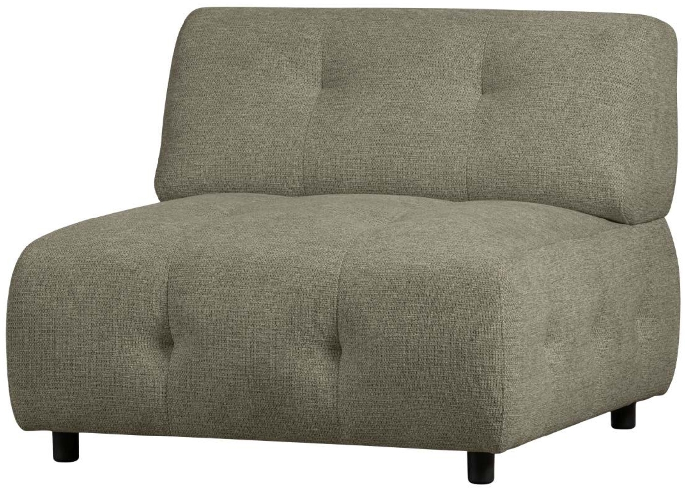 Modulsofa Louis Element aus Chenille, Grün Bild 1