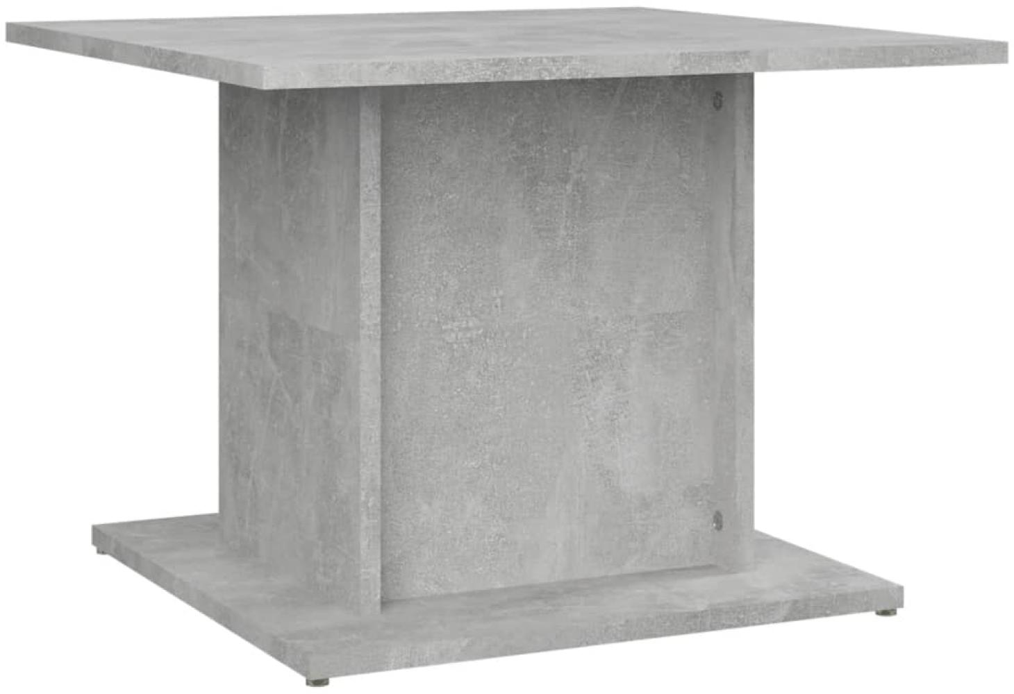 vidaXL Couchtisch Betongrau 55,5x55,5x40 cm Holzwerkstoff 810320 Bild 1