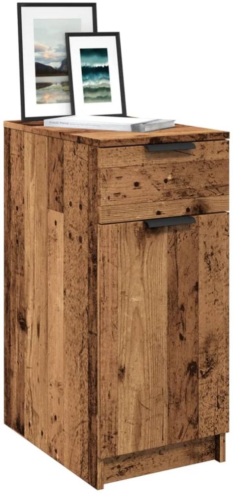 vidaXL Büroschrank Altholz-Optik 33x50x75 cm Holzwerkstoff 856997 Bild 1