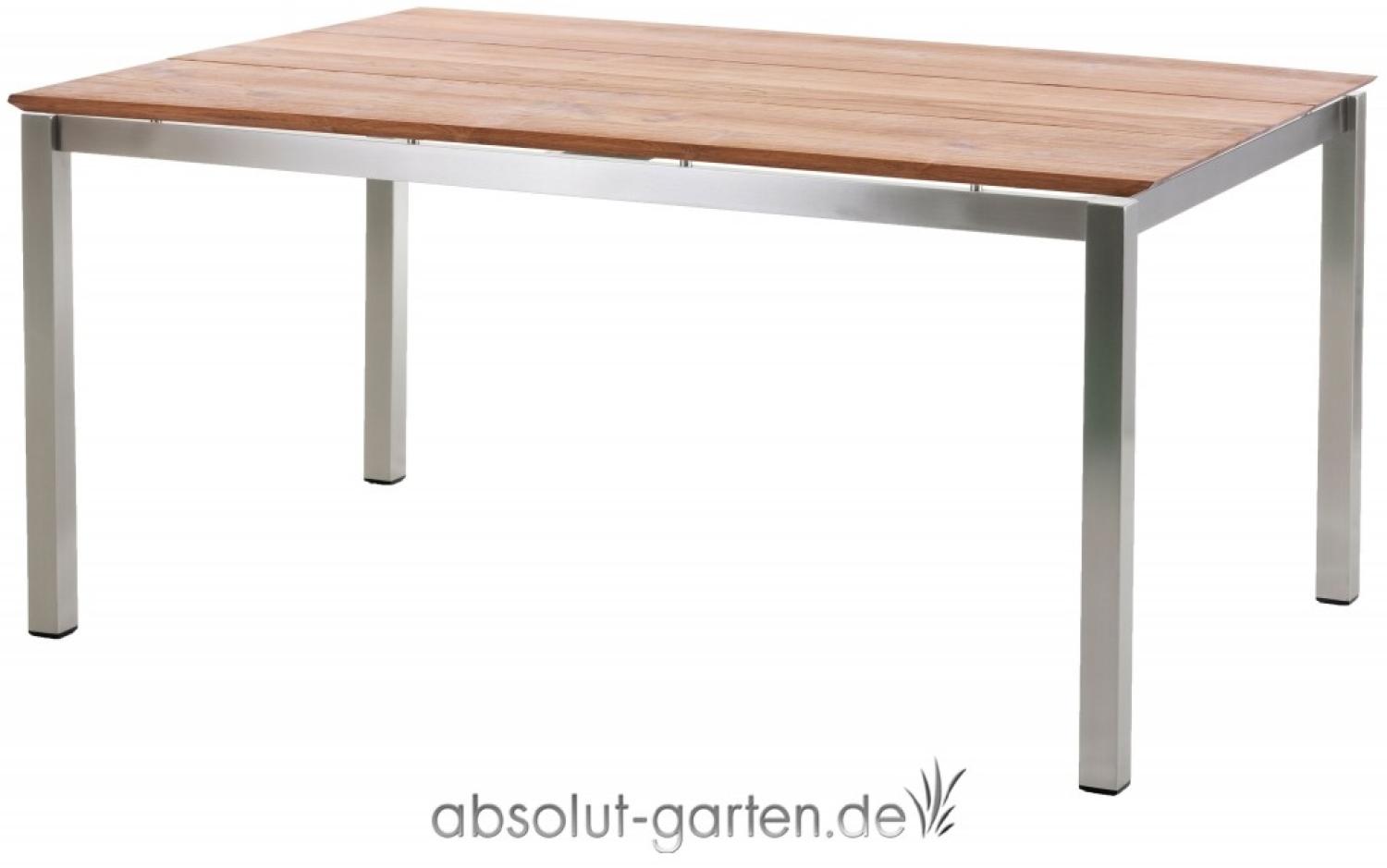 Tisch San Marino 158 cm (Recycled Teak Edelstahl) Bild 1