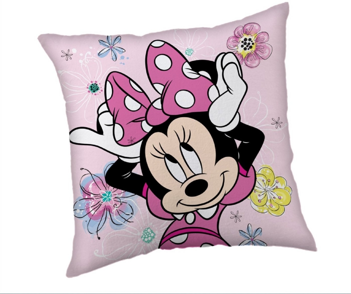 Jerry Fabrics Dekokissen Minnie Mouse Kissen Kuschelkissen Dekokissen 35 x 35 cm Bild 1