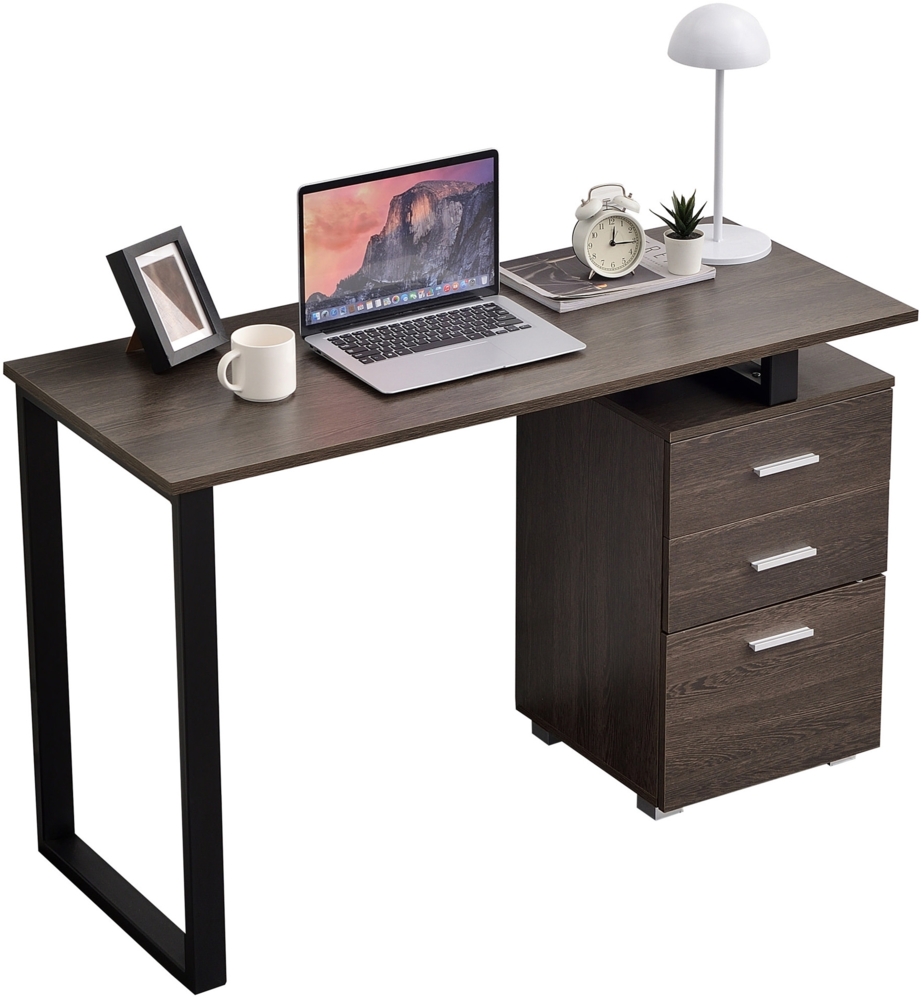 CLP Schreibtisch Stockton,braun Bild 1