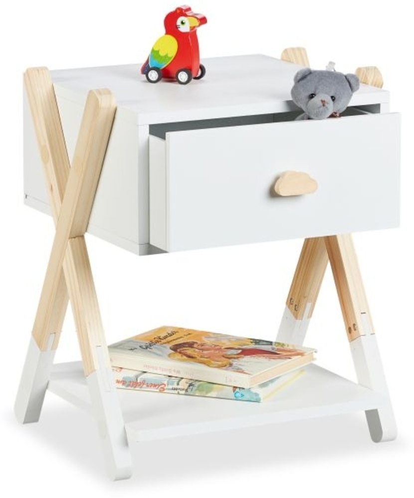 Nachttisch für Kinder mit Schublade 10051021 Bild 1