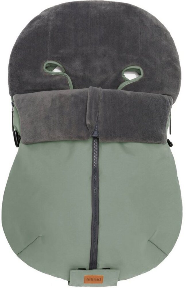 Fillikid Fußsack Sella Elite, Winterfußsack, salbei, für Babyschalen Bild 1