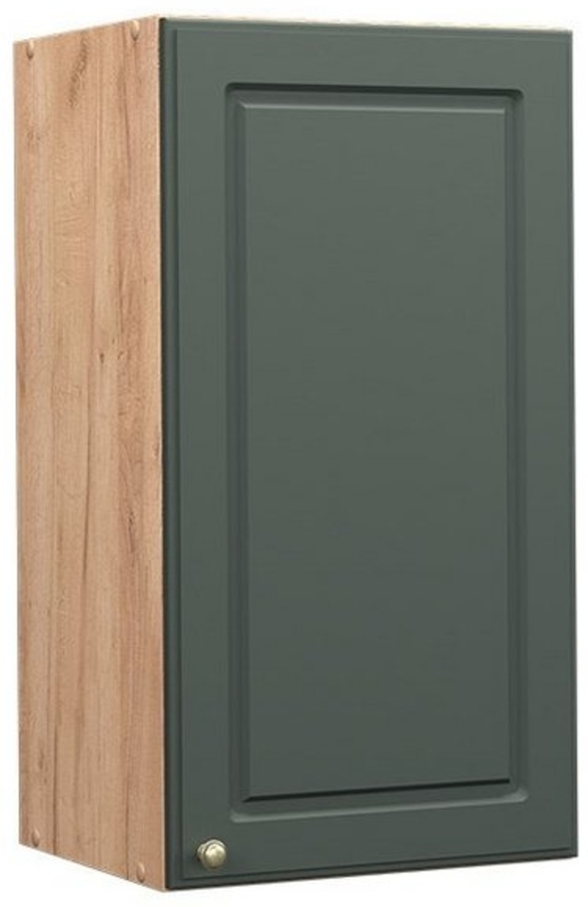 Vicco Küchenschrank Küchenmöbel Fame-Line Landhaus Küche Einbauküche Küchenzeile Blende Unterschrank Hochschrank Hängeschrank (Eiche-Grün-Gold, Hängeschrank 40 cm) Bild 1