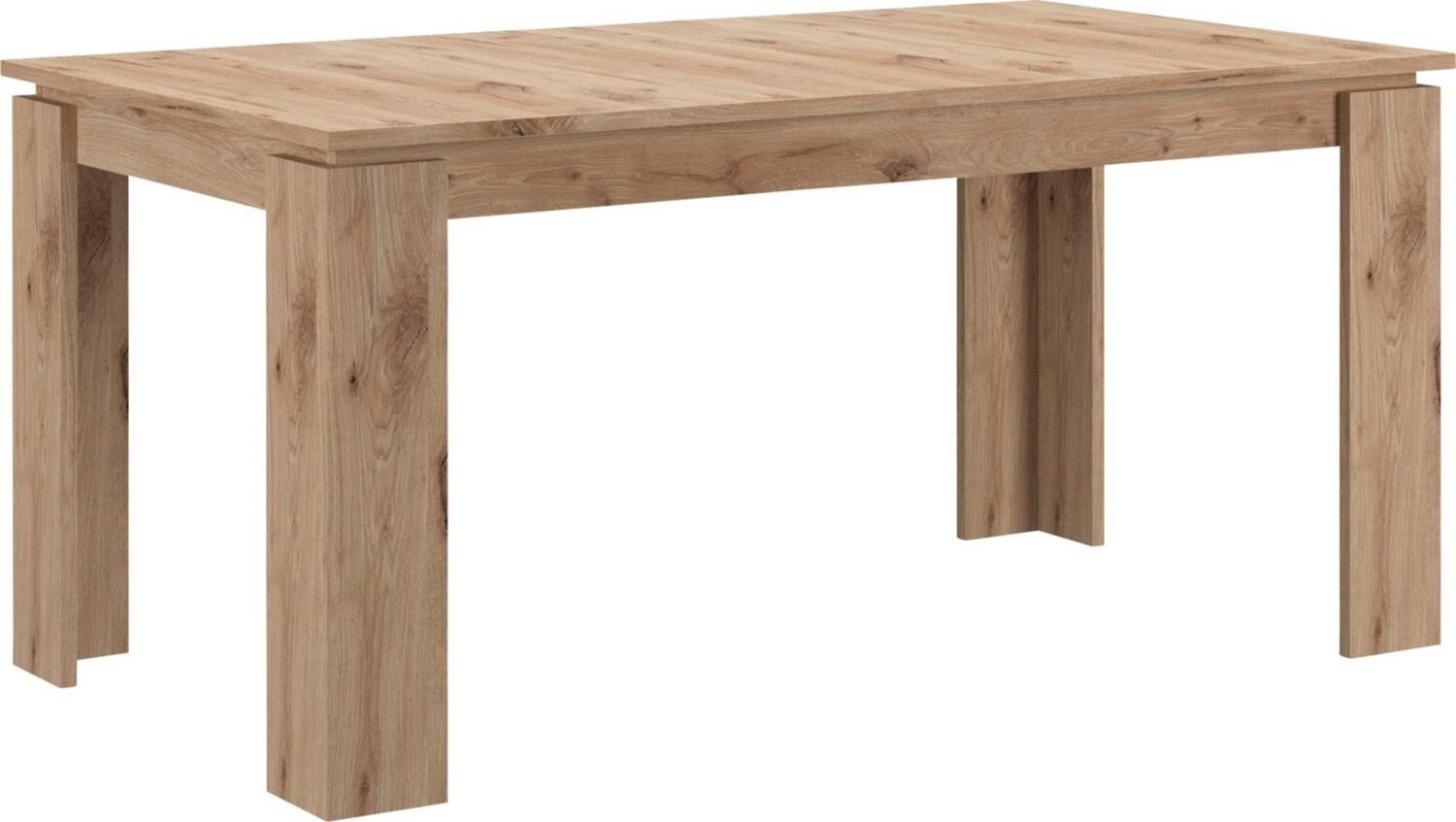 INOSIGN Esstisch Kalmar, rechteckig, 160 cm ausziehbar auf 200 cm, inkl. Einlegeplatte, Esszimmertisch, Tisch, Küchentisch, dining table Bild 1