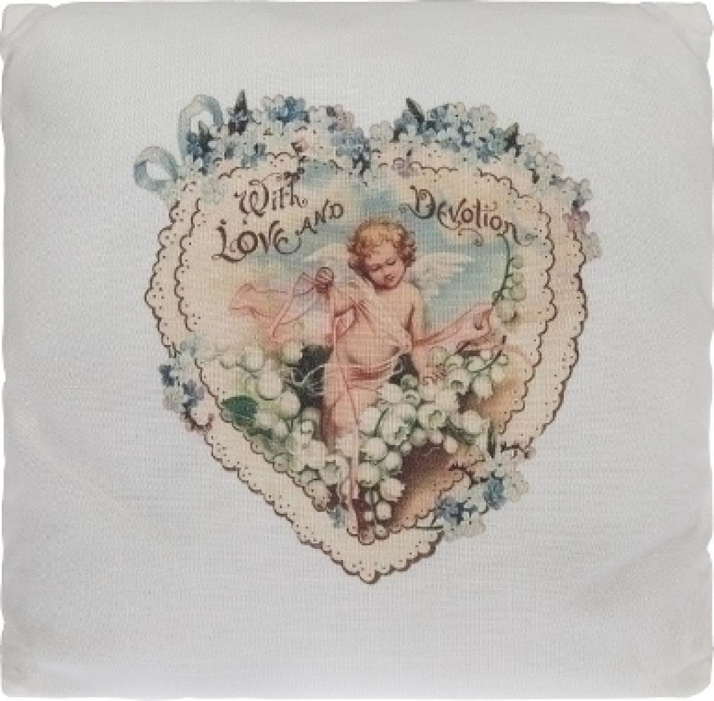 Kissen Love and Devotion Baumwolle&Polyester Bunt Bild 1