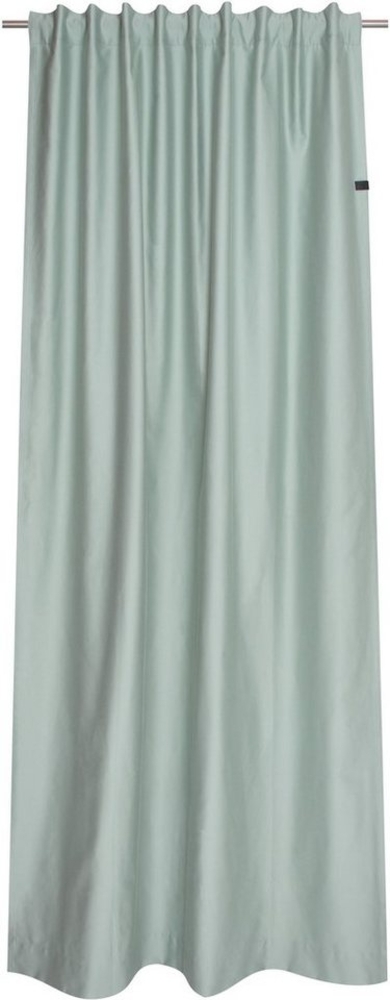 SCHÖNER WOHNEN-Kollektion Vorhang Soft, Multifunktionsband (1 St), blickdicht, Jacquard, mit Lederapplikation Bild 1
