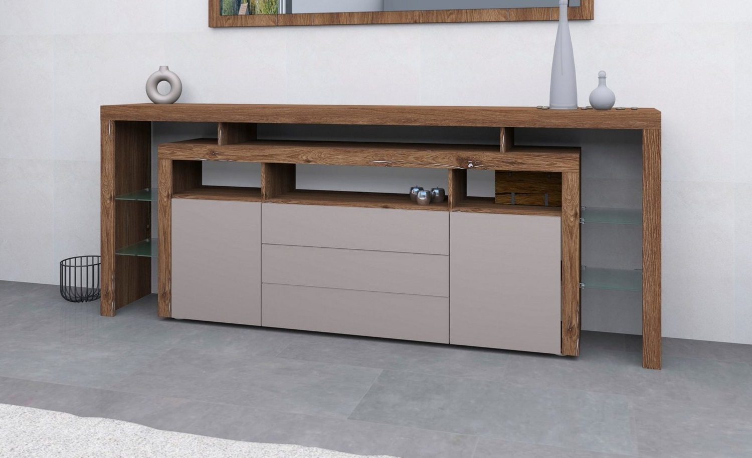 borchardt Möbel Sideboard Rosario, Breite 220 cm Bild 1