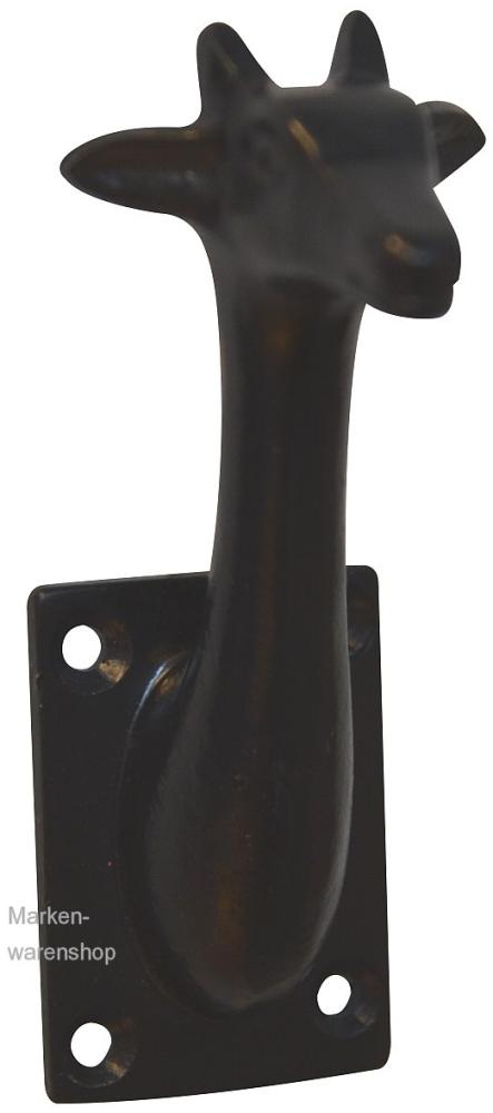 Laursen - Wandhaken Giraffe Schwarz (0513-24) Kleiderhaken Haken Garderobenhaken Bild 1