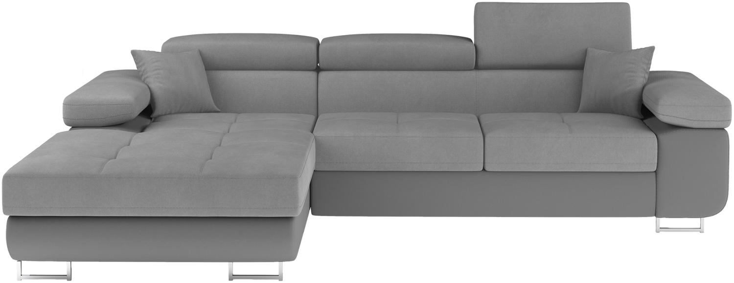 Armando, Ecksofa, Eckcouch, Beige Bild 1