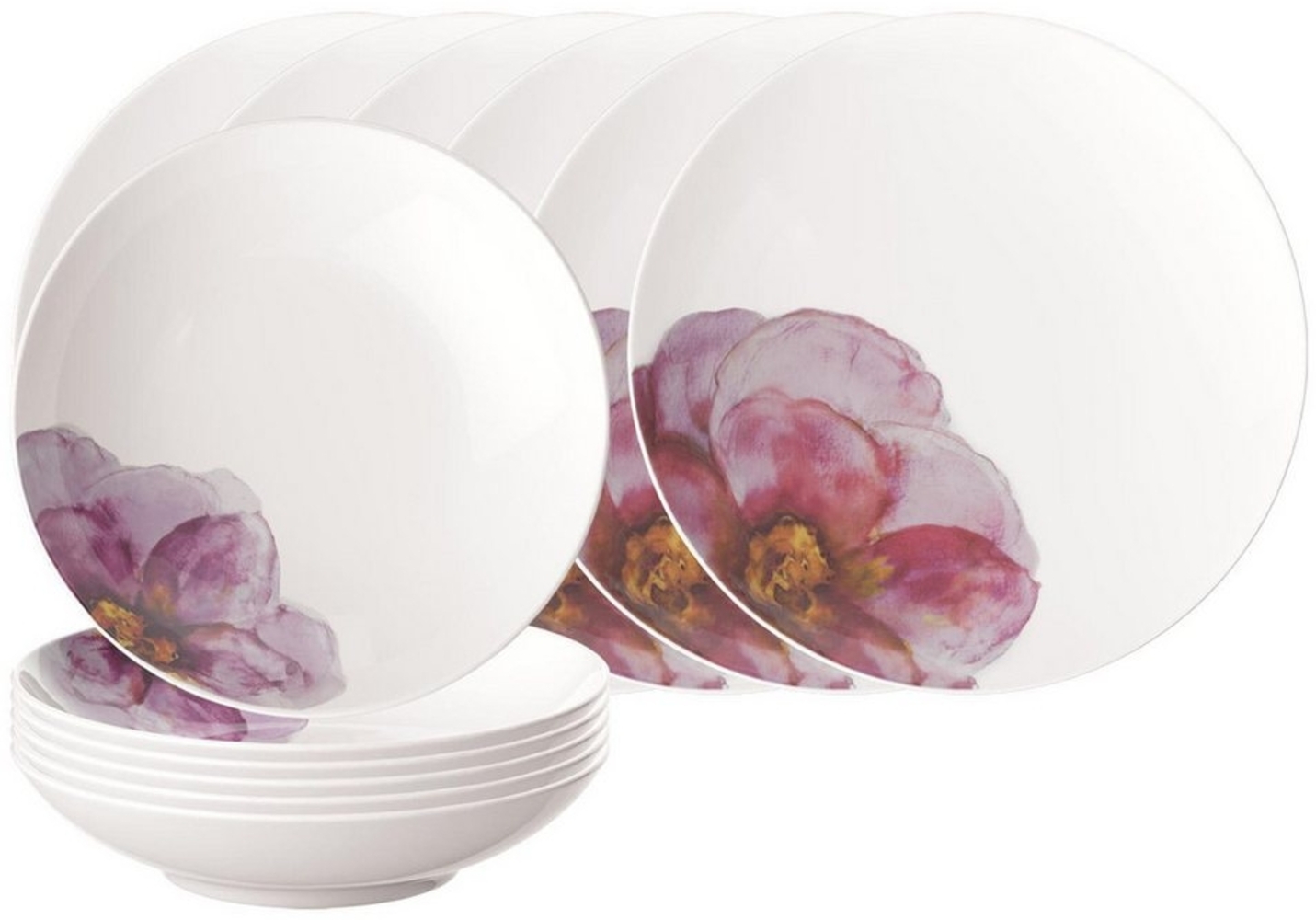 Villeroy & Boch Rose Garden Dinner-Set 12-teilig - DS Bild 1