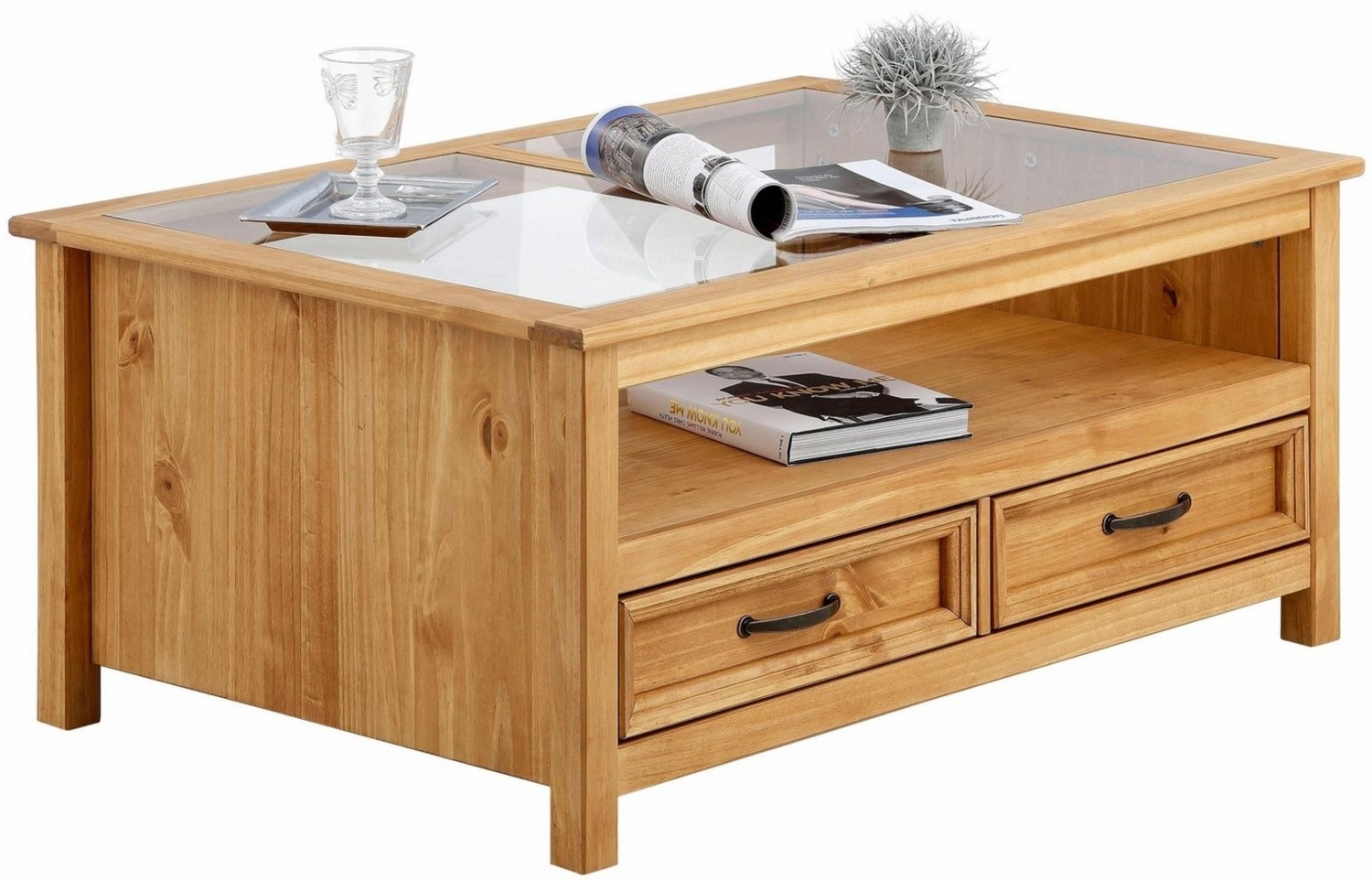 Home affaire Couchtisch Selma, mit schöner Holzstruktur Bild 1