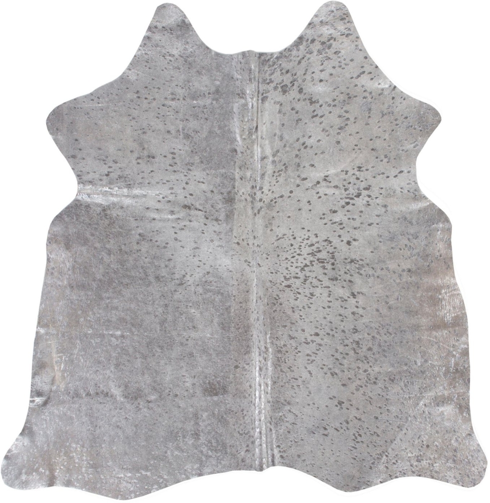 LUXOR living Fellteppich Rinderfell Deluxe, fellförmig, Höhe: 4 mm, echtes Rinderfell, metallisch glänzende Akzenten, Naturprodukt Bild 1