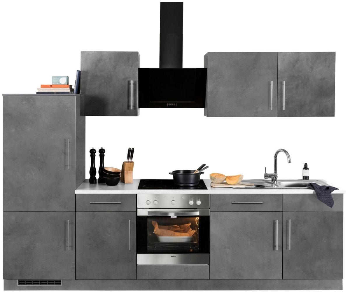 wiho Küchen Küchenzeile Cali, ohne E-Geräte, Breite 280 cm Bild 1