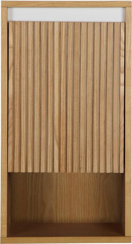 andas Hängeschrank Falun Badmöbel mit Rille, Badschrank, Breite 35 cm Bild 1