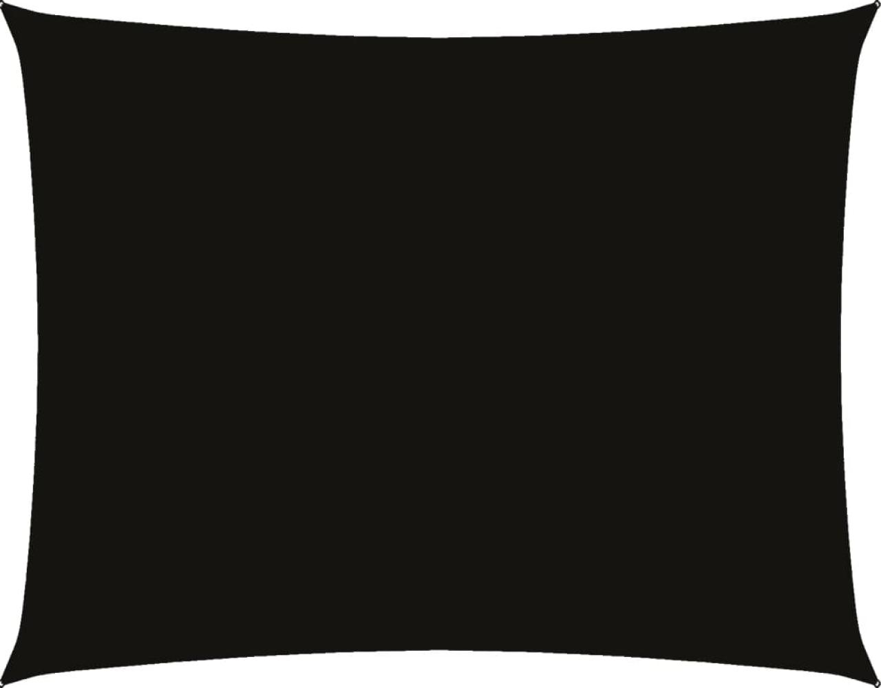 vidaXL Sonnensegel Oxford-Gewebe Rechteckig 2x3,5 m Schwarz 135751 Bild 1