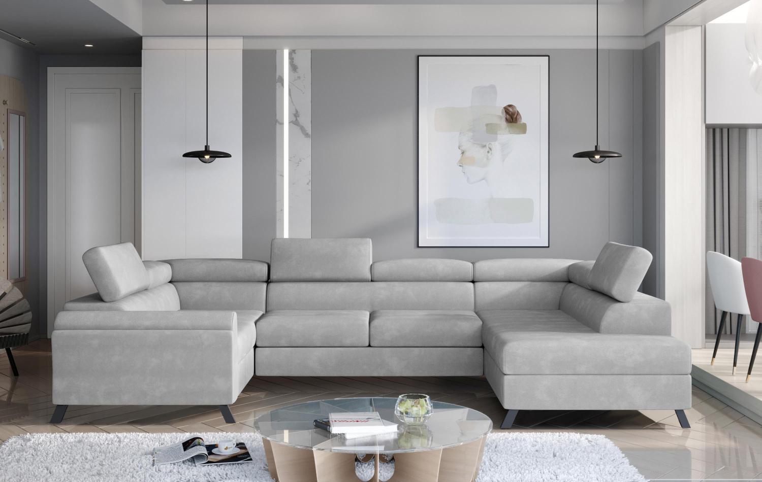 Wohnideebilder Escada Grau Ecksofas & Eckcouches Esc_38 Bild 1