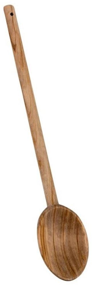 Oliven Holz Kochlöffel Rührlöffel Löffel Servierlöffel Holzlöffel oval 30 cm Bild 1