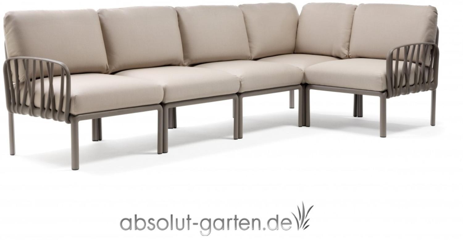 Komodo 5 Loungesofa Kunststoff (Tortora / canvas Sunbrella® *) Bild 1