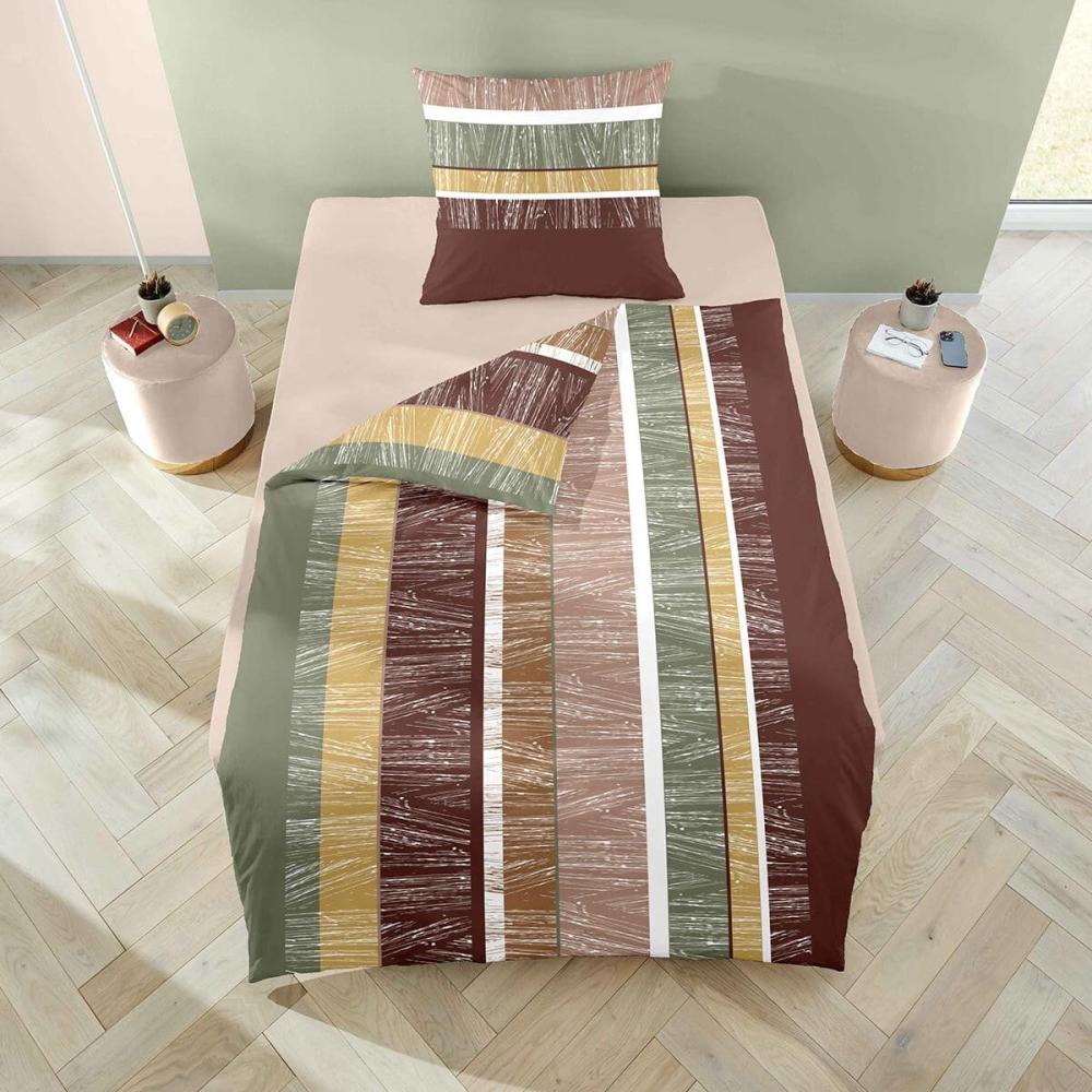 Traumschlaf Feinbiber Bettwäsche Chicago|200x220 cm + 2x 80x80 cm Bild 1