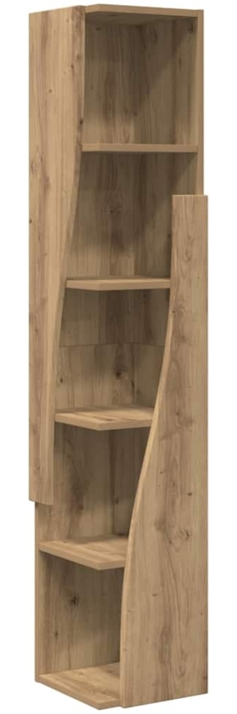 vidaXL Eckschrank Weiß 27,5 x 27 x 140 cm Holzwerkstoff 889874 Bild 1