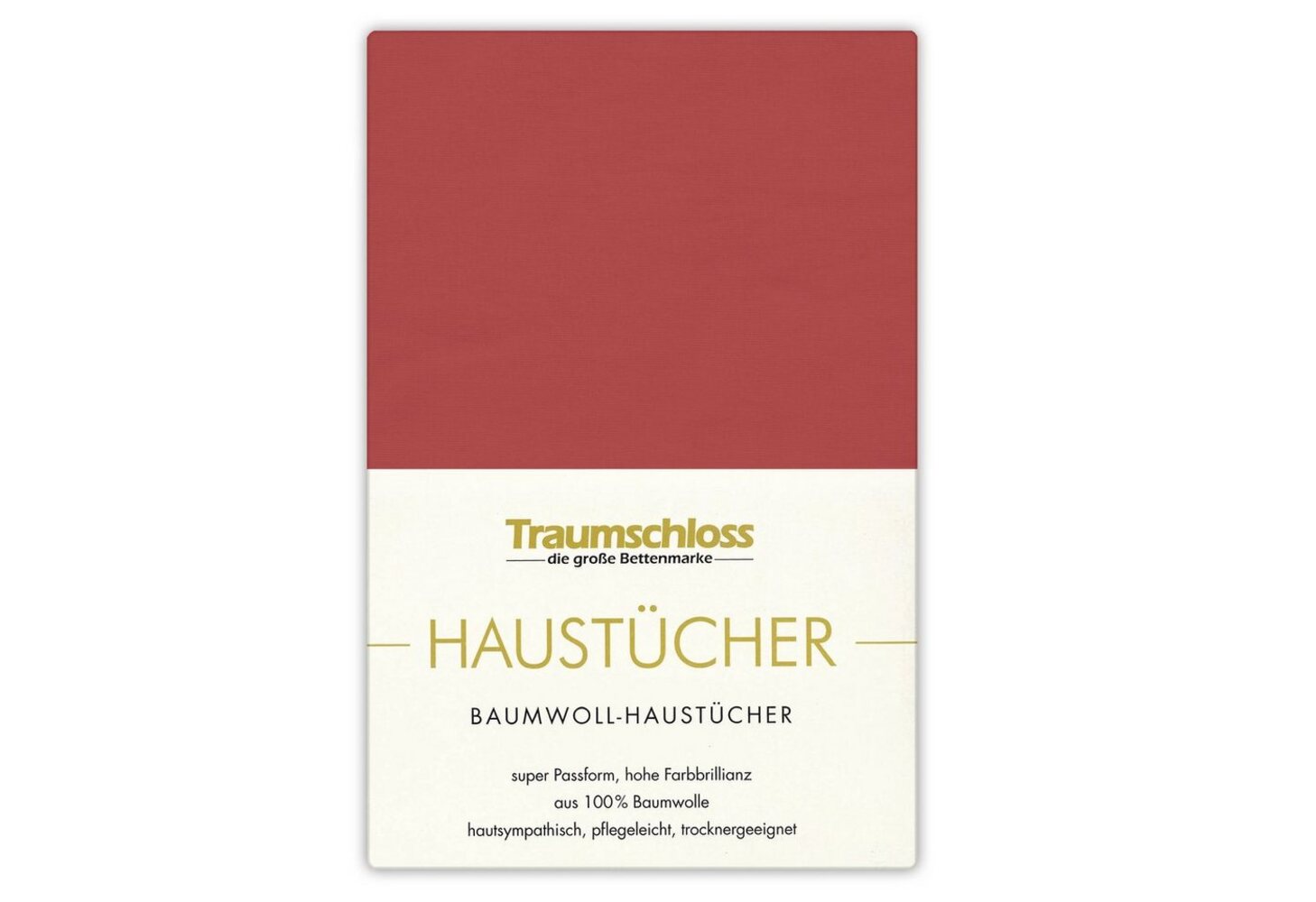 Traumschloss Betttuch Haustuch, 100% Baumwolle, Gummizug: ohne, (1 Stück), aus 100% Baumwolle, ohne Gummizug Bild 1