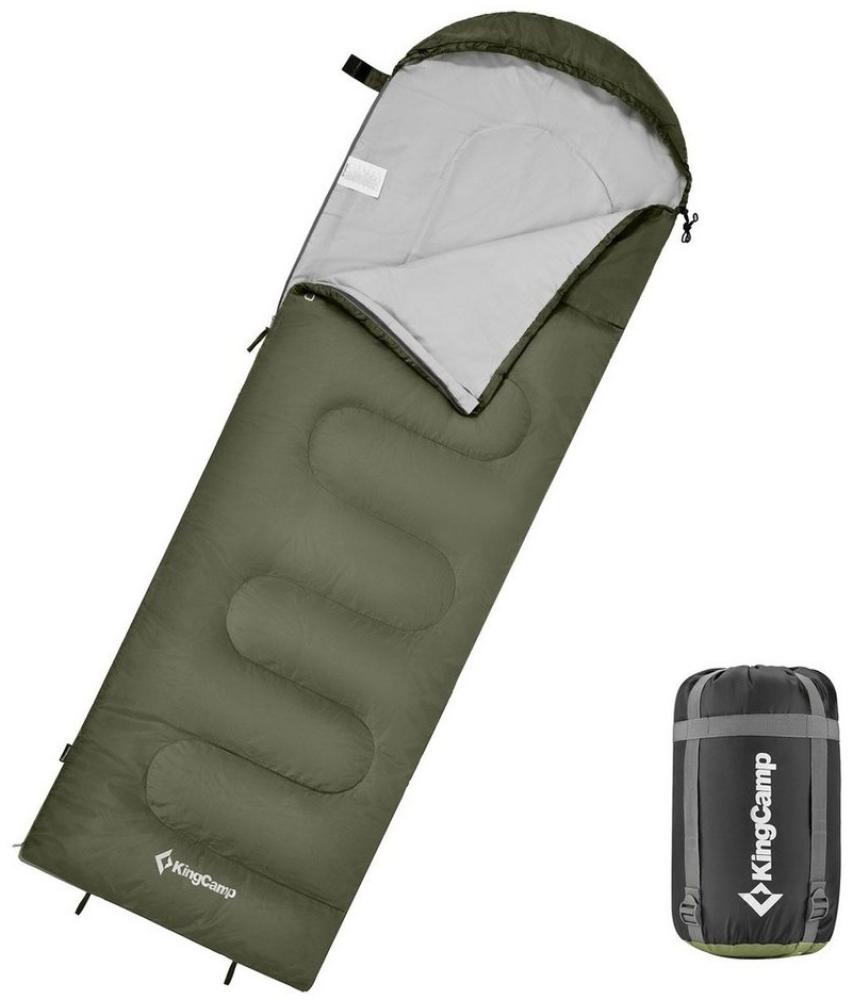 KingCamp Deckenschlafsack Decken Schlafsack Oasis 250 Sommer, Camping Outdoor 2,2m Lang&Breit -3°C Bild 1