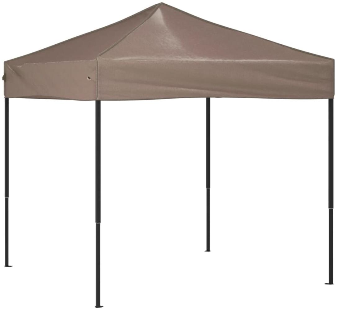 vidaXL Partyzelt Faltbar Taupe 2x2 m 93498 Bild 1