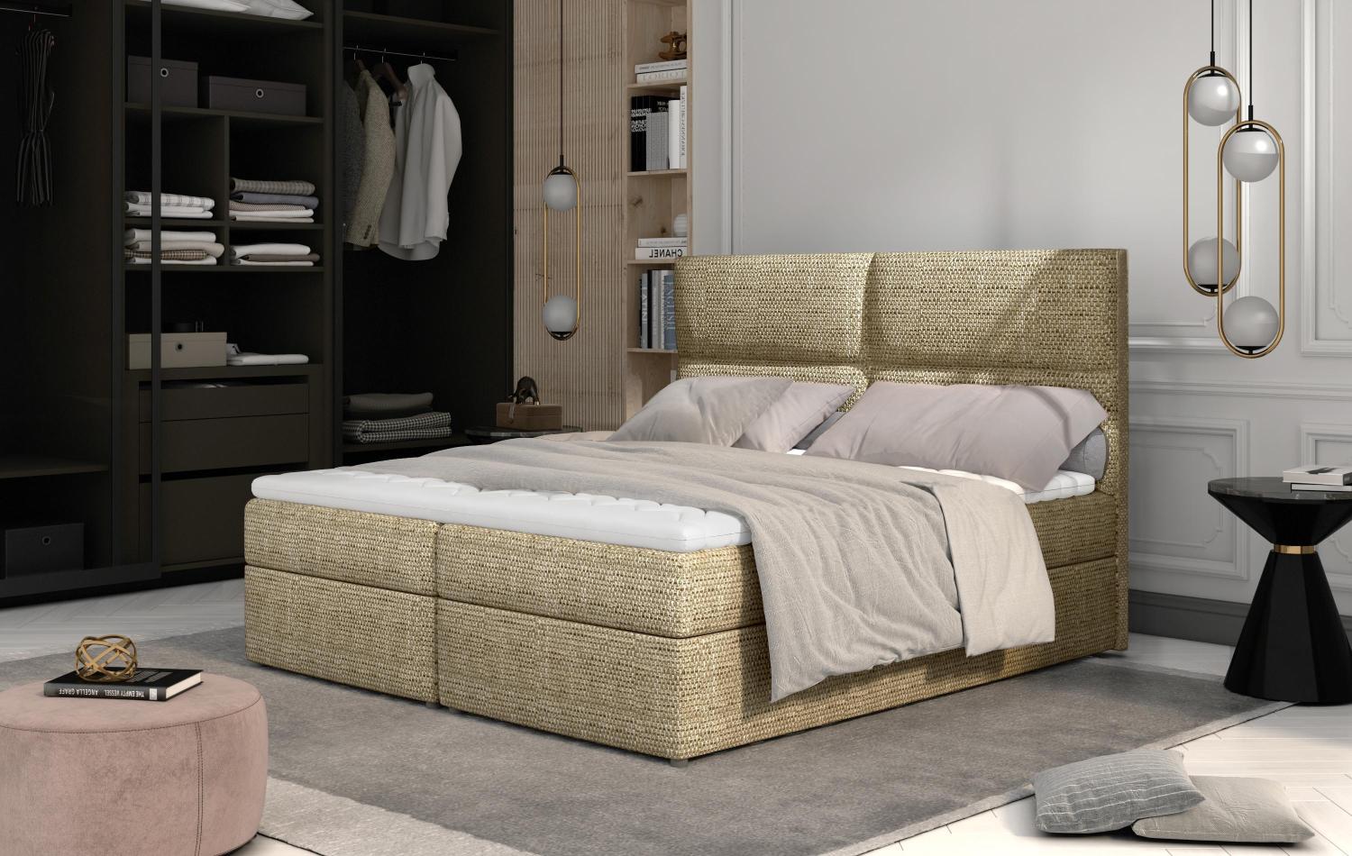 Wohnideebilder Amber 145x210 Beige Boxspringbetten Amr_02_1.4 Bild 1