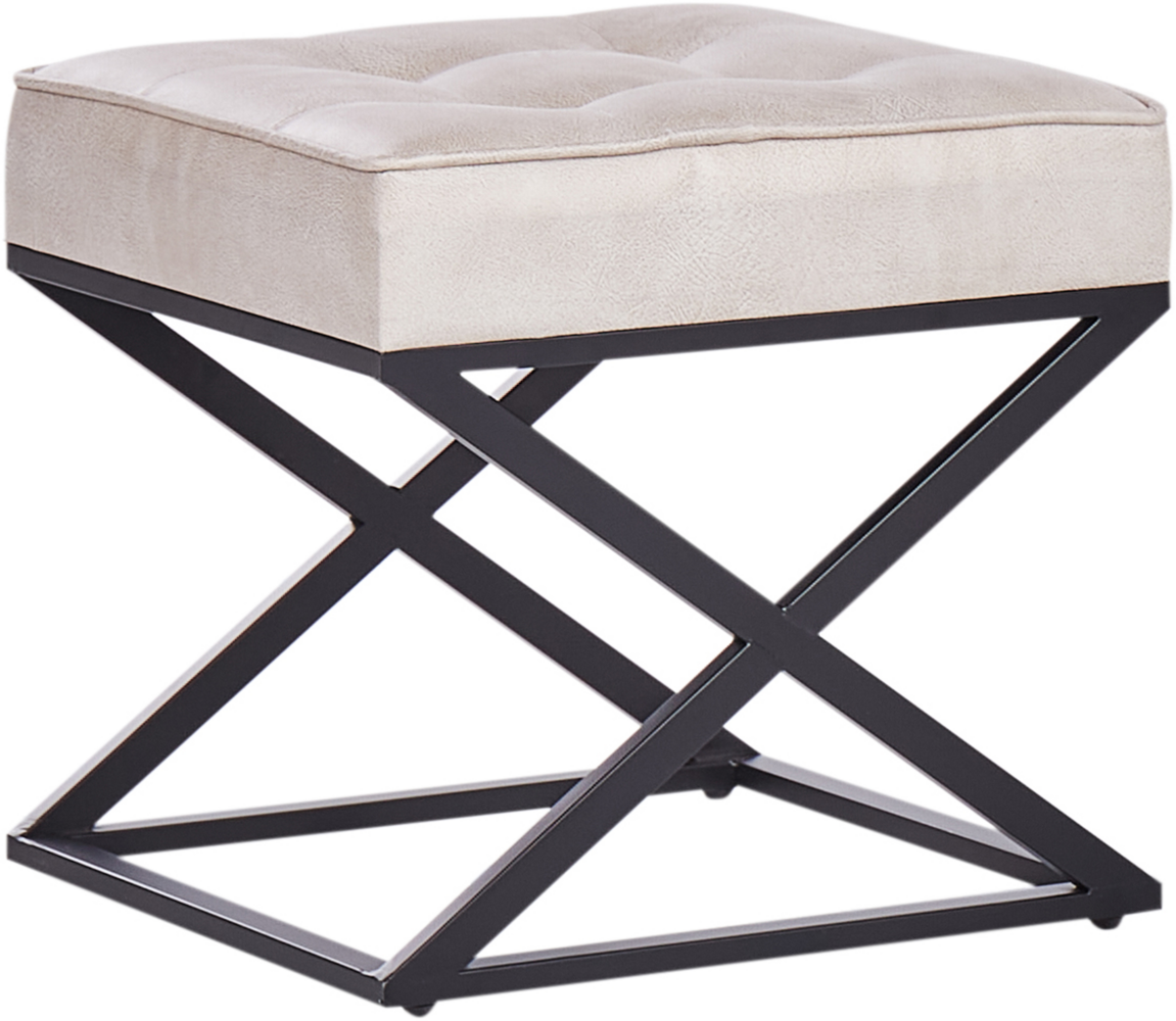 Hocker MURDO Beige Bild 1