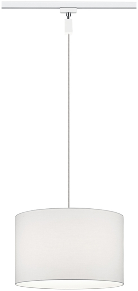 Pendelleuchte, HOTEL, DUOline - Track System, 1 x E27/5W weiß Bild 1