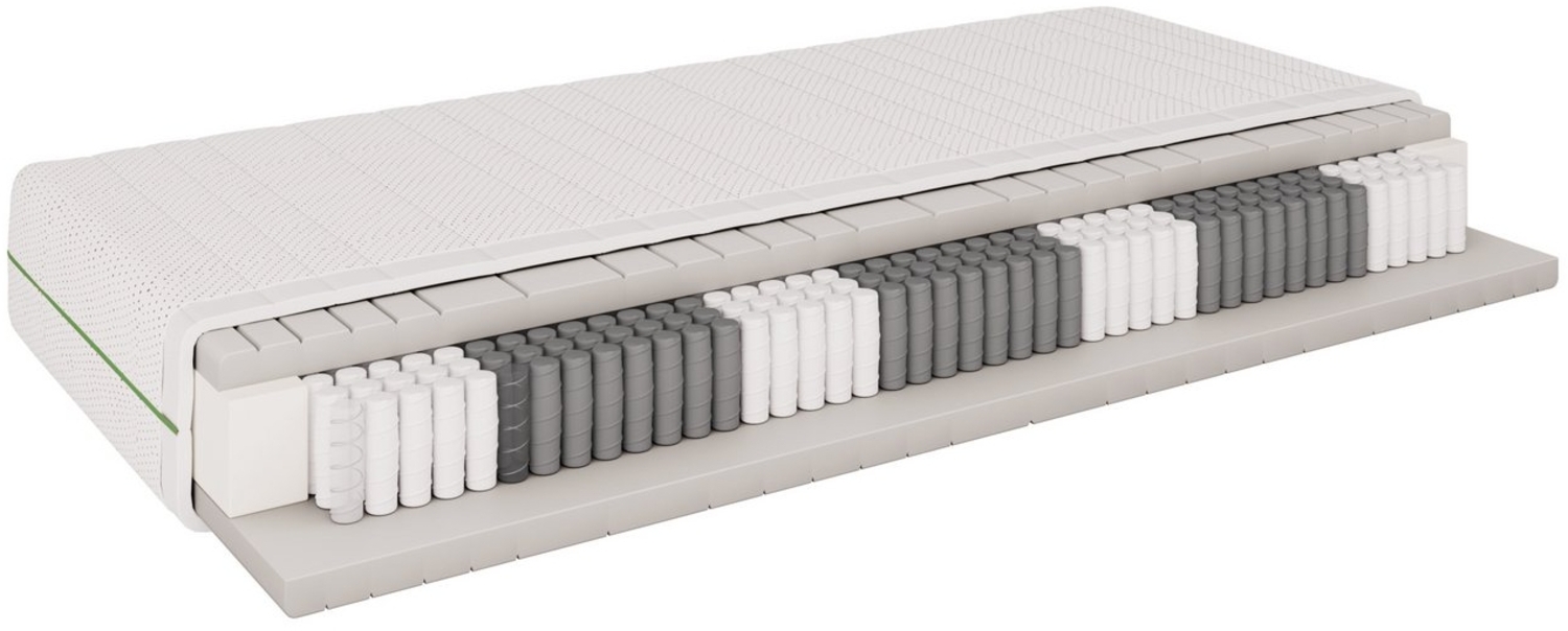 Taschenfederkernmatratze 7 Komfortzonen MULTIPocket Matratze (24 cmH)Ergonomische Unterstützung, PANDA MÖBEL GmbH, 24 cm hoch Bild 1