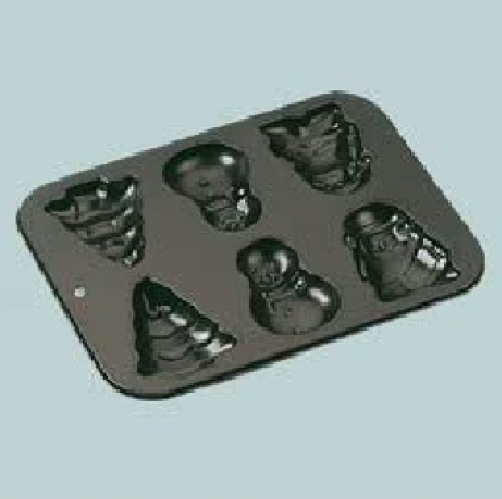 Zenker 3664 Weihnachtsform antihaft, schwarz Bild 1