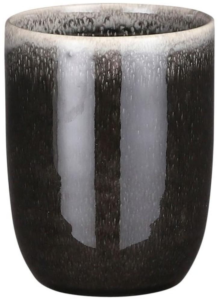 Mica Becher Tabo schwarz, 10 cm x 7,5 cm Bild 1