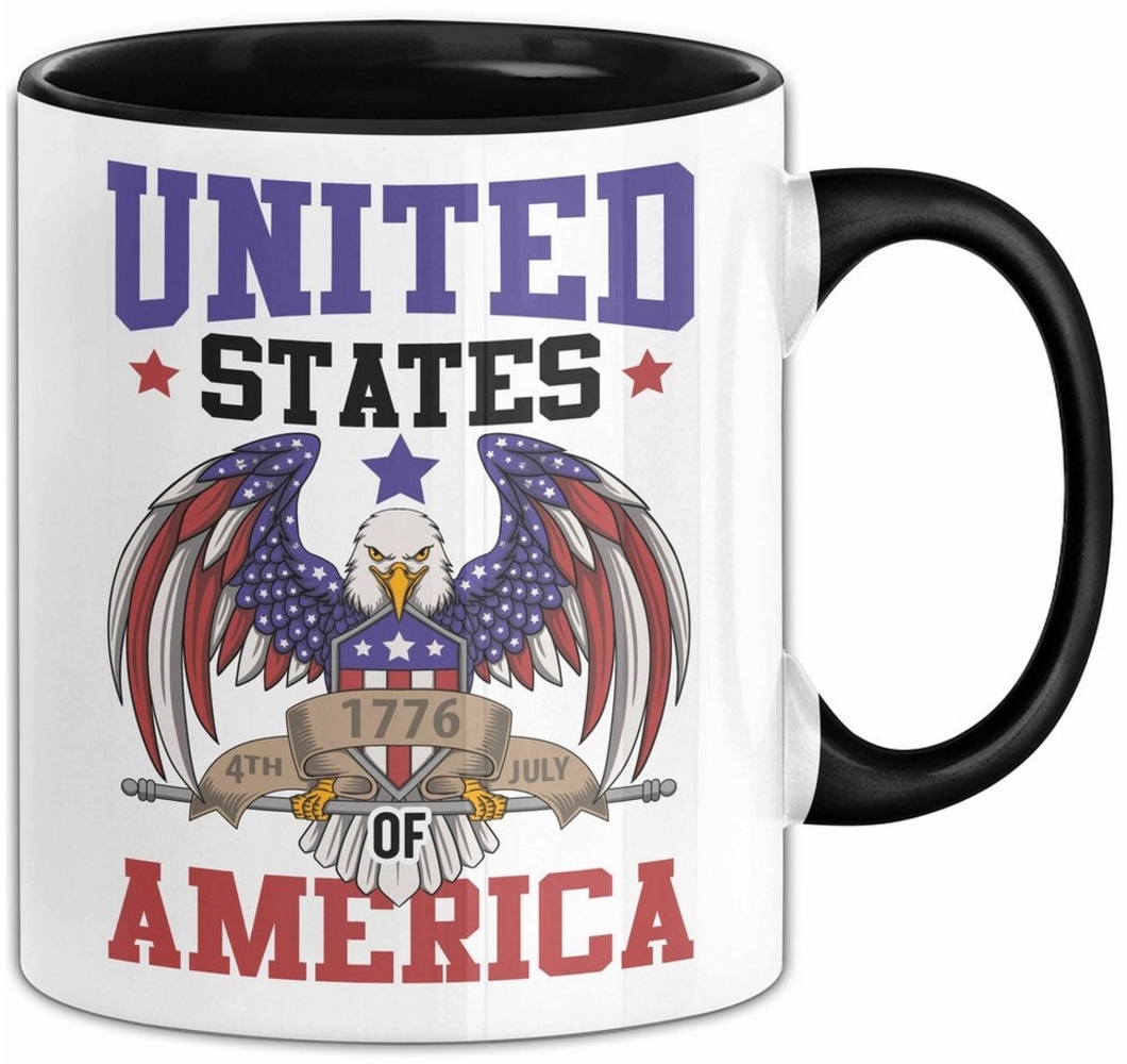 Trendation Tasse United States Of America Tasse Geschenk USA Geschenkidee Reisen Kaffee Bild 1