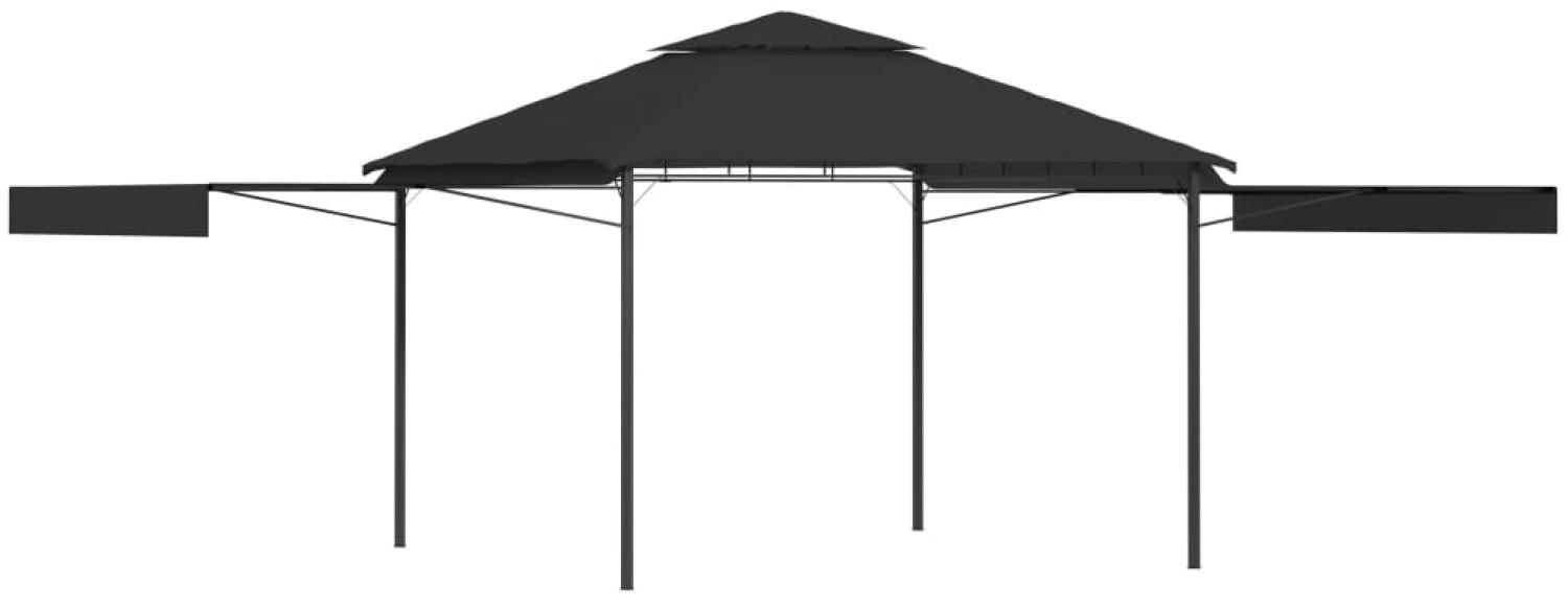 vidaXL Pavillon mit Doppelt Erweiterten Dächern 3x3x2,75 cm 180 g/m² 48004 Bild 1