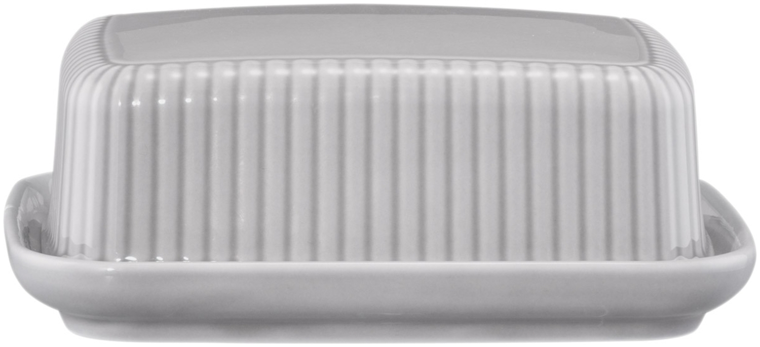 Seltmann Weiden Amina Butterdose 250 g - Silbergrau Bild 1