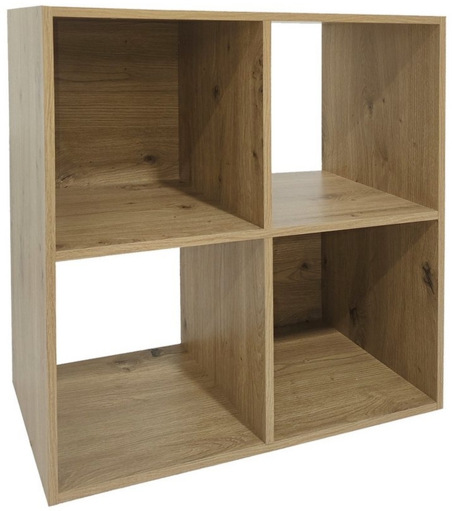 HTI-Line Bücherregal Regal Thekla 6060, Stück 1-tlg, Standregal Bücherregal Raumteiler 4 Regalfächer Bild 1