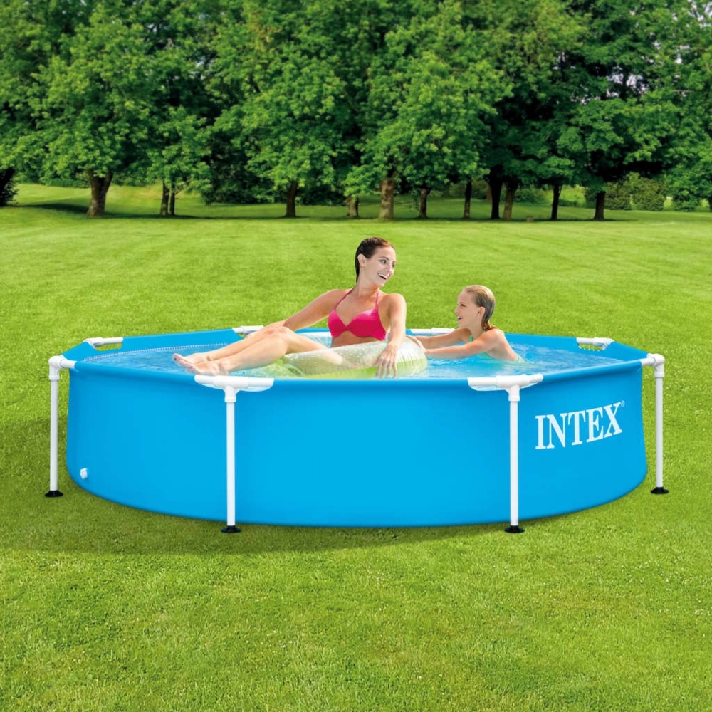 Intex Swimmingpool Metallrahmen 244x51 cm 3202884 Bild 1