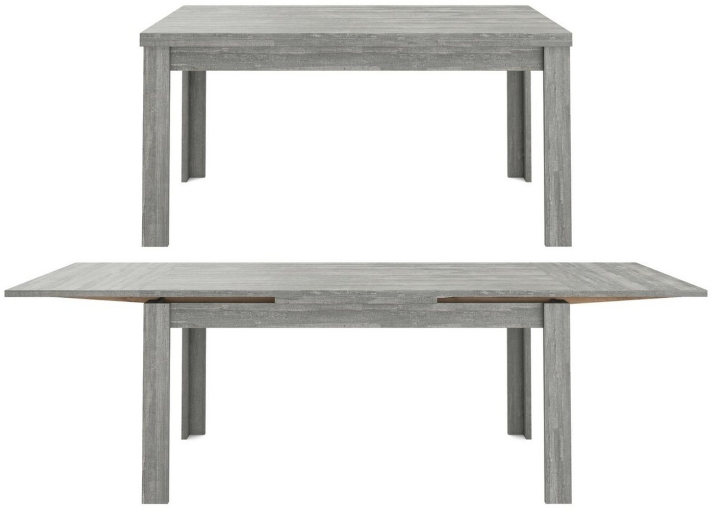 Mäusbacher 'Monzi' Esstisch, Ausziehtisch, Beton Grau Nb., ca. 140x90 cm Bild 1
