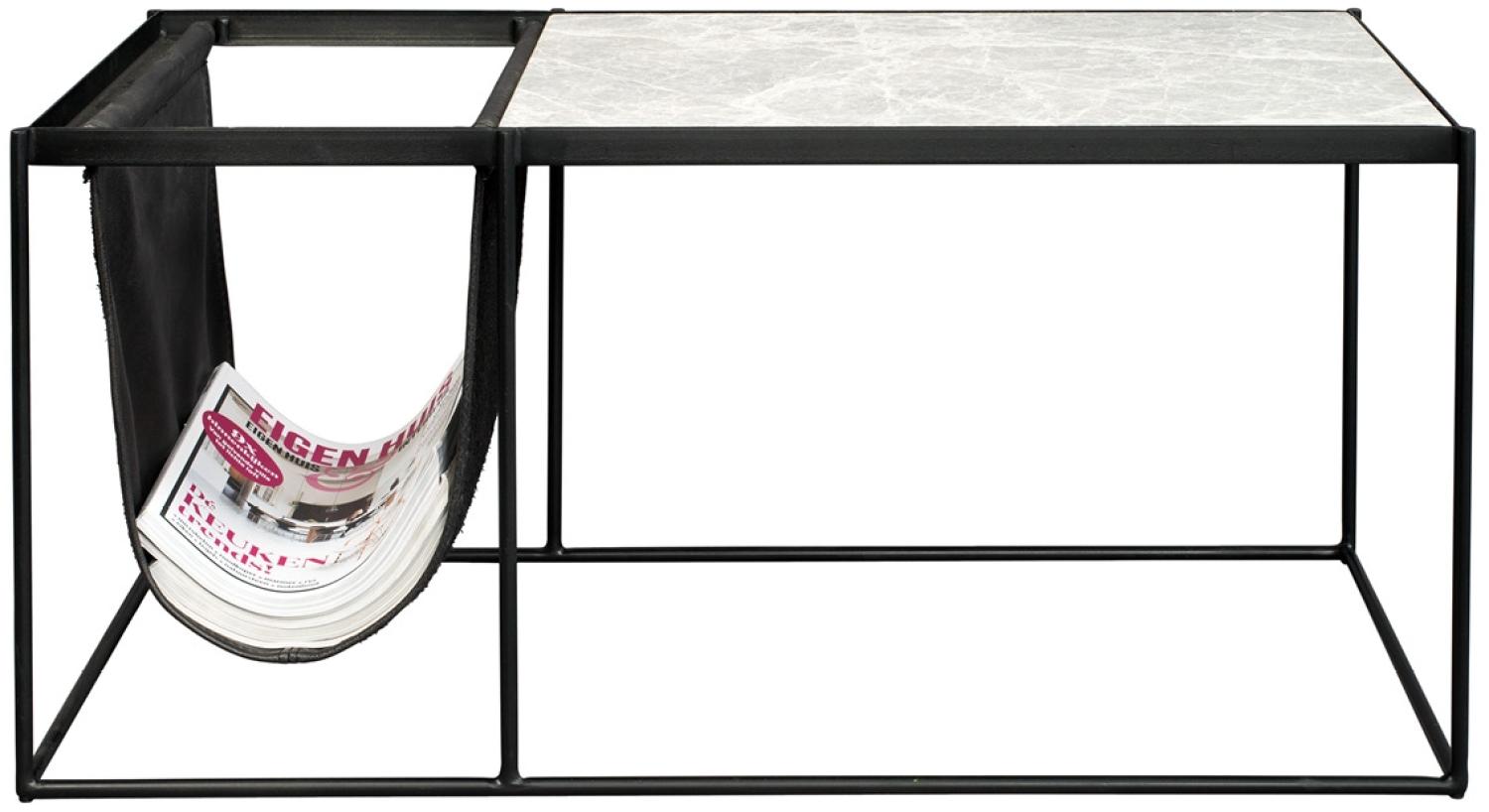 'Kansas' Couchtisch mit Marmorplatte Bild 1