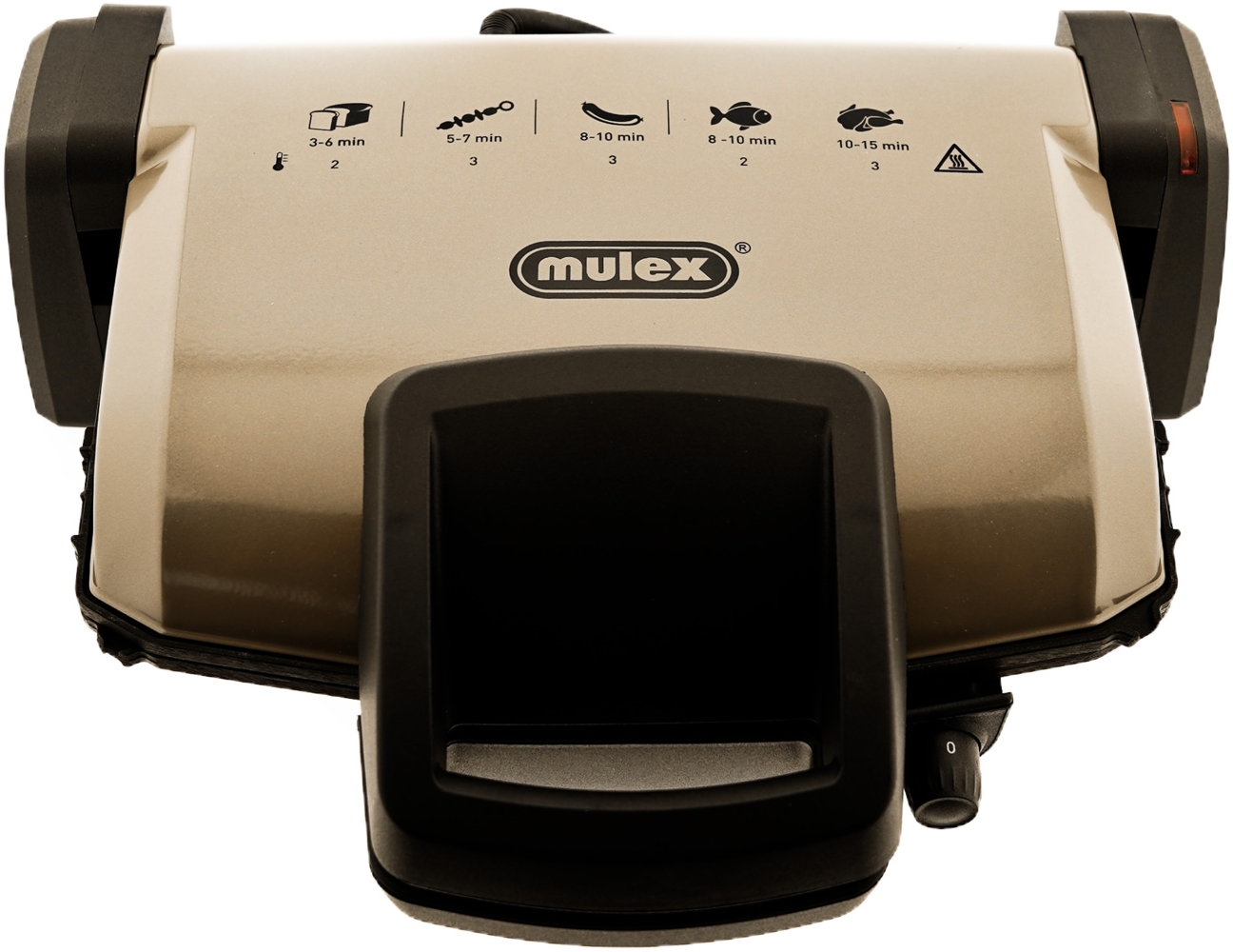 Mulex MX034 Toast und Grill Sandwichmaker 1800W Kontaktgrill 220V Beige Bild 1