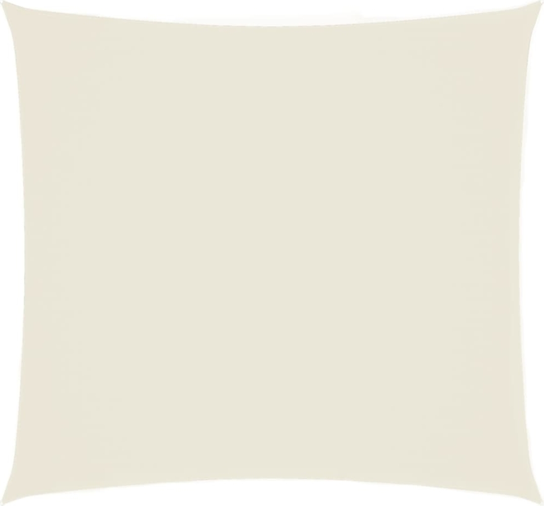 vidaXL Sonnensegel Oxford-Gewebe Quadratisch 3x3 m Creme 135192 Bild 1