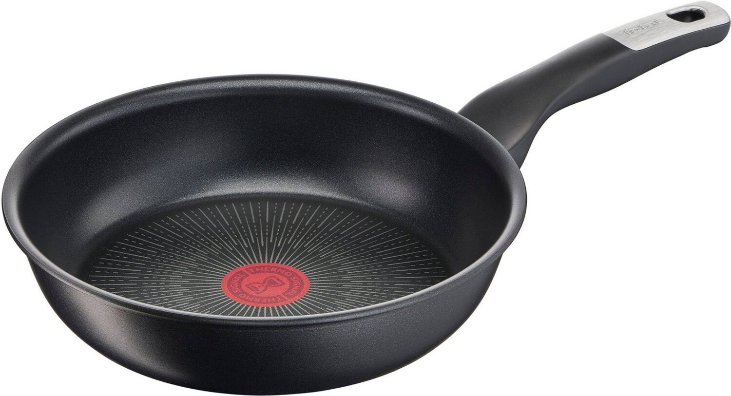 Tefal Bratpfanne Unlimited, Aluminium (1-tlg), kratzfest, Induktionspfanne, Temperaturanzeiger, Made In France Bild 1