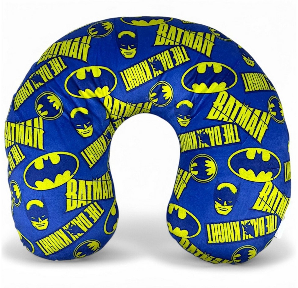 Batman Reisekissen DC Comics, Bequemes Nackenkissen für Kinder 37 x 30 x 10 cm Bild 1