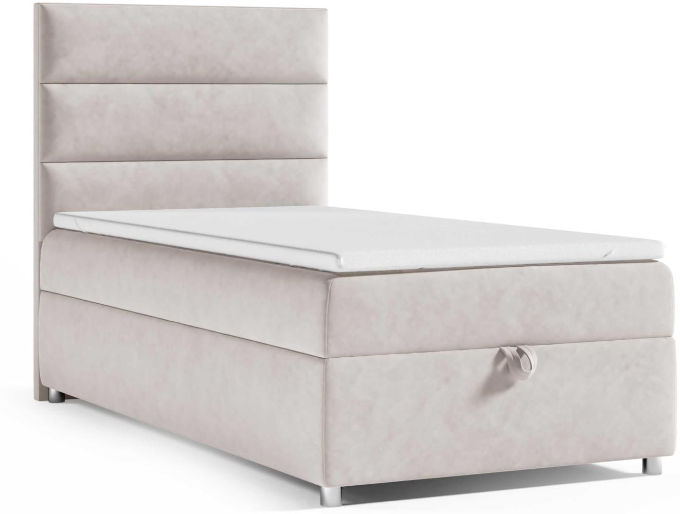 Best for Home Boxspringbett mit Bettkasten Trinity K-4 SINGLE Bonellfederkern inkl. Topper Bild 1